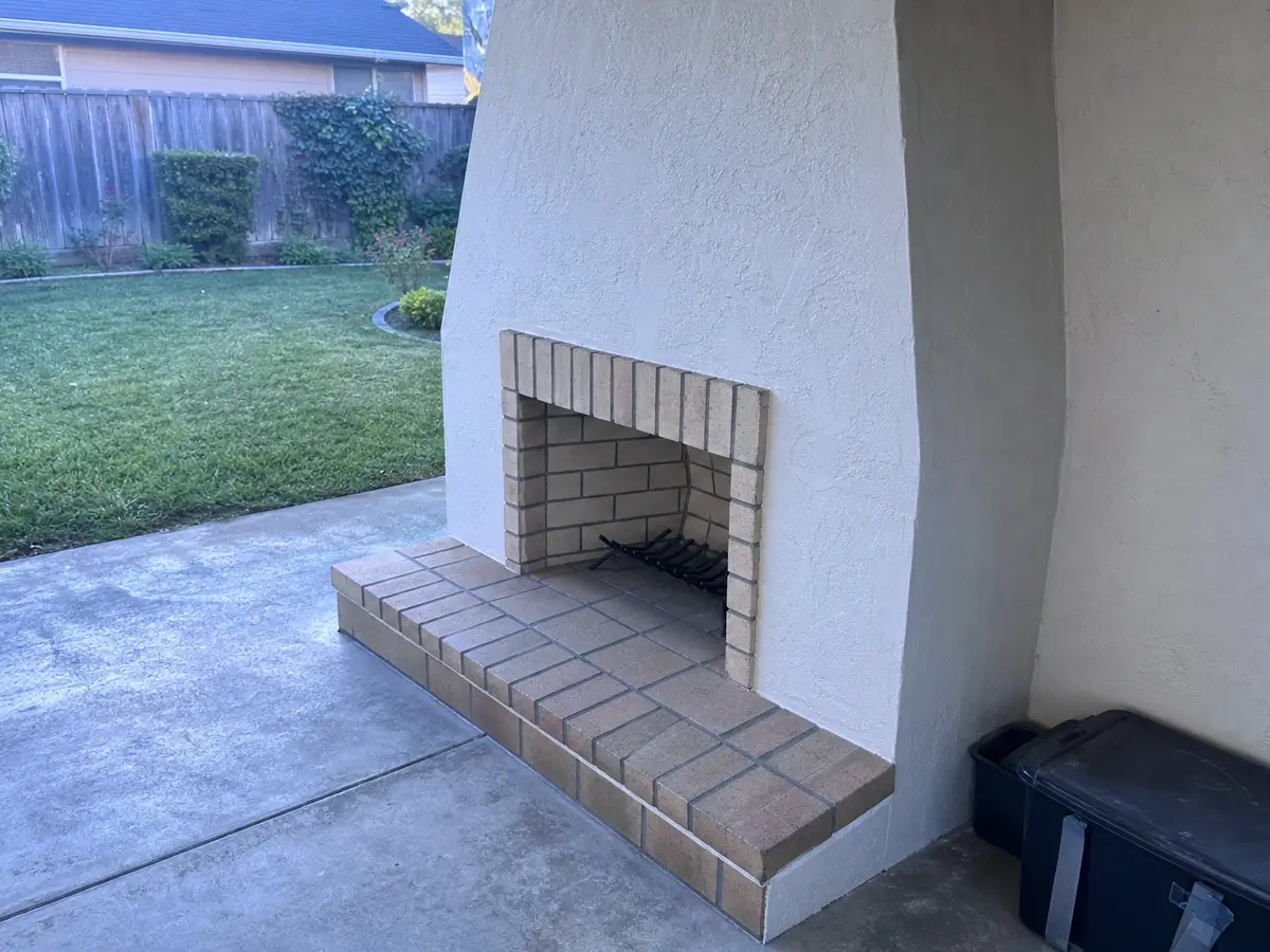 Swept fireplace back in service — completed job in Huntington Beach, CA